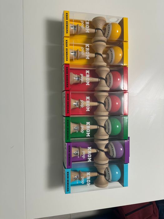 Kendama KROM POP originală – nouă, sigilată
