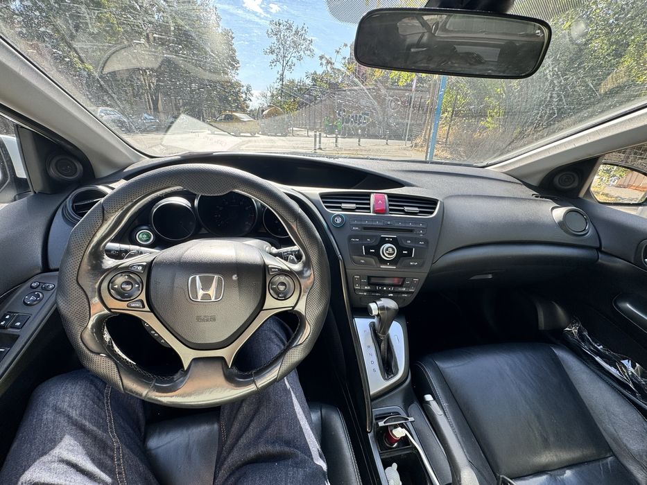 Honda Civic 1.8 i-VTEC 141 CP AUTOMATĂ – GPL STAG/Tomasetto – Piele – 2013