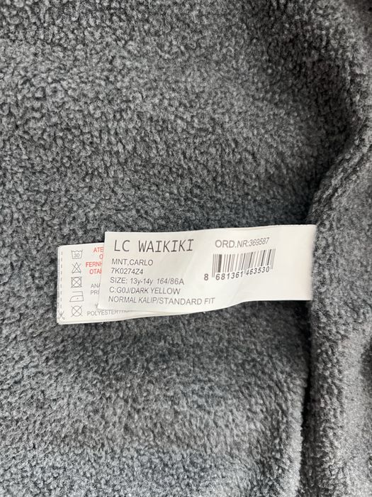 Geaca baieti galbena