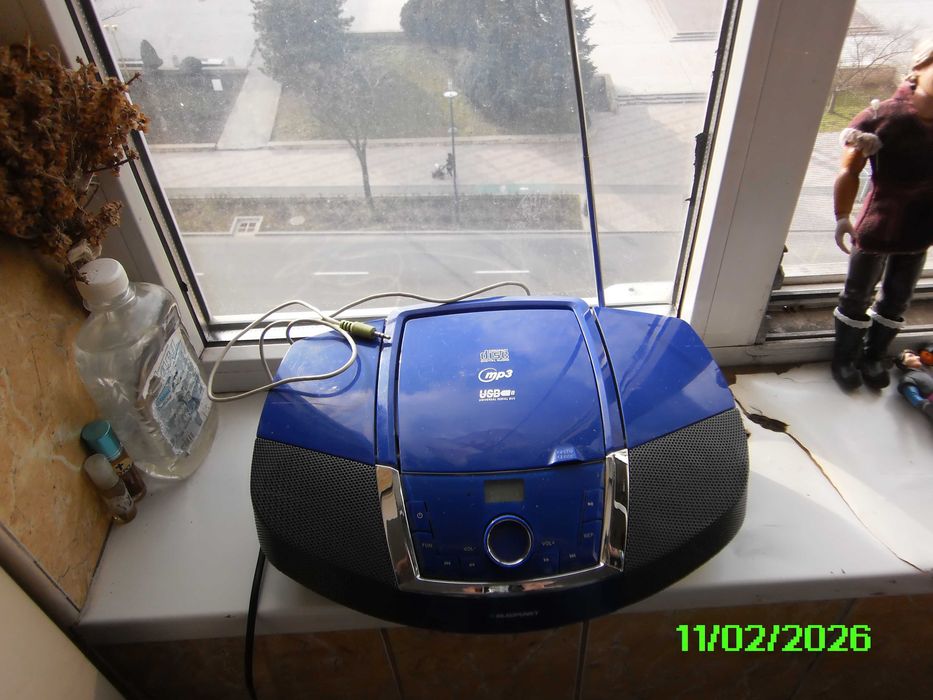 Radio/CD/Mp3/USB si Aux, Blaukpunct albastru