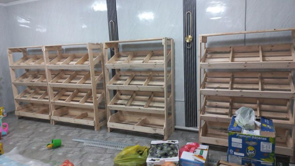 Овощные полки стеллажи