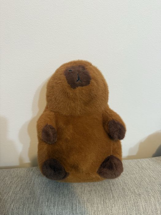 Jucărie din pluș Capybara, maro și moale
