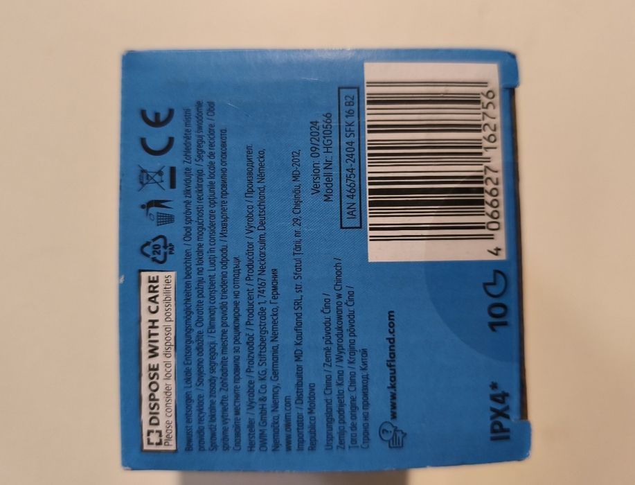 Sonerie wireless, fara baterii. NOU