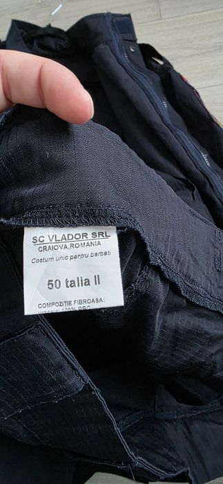 Costum unic pompieri