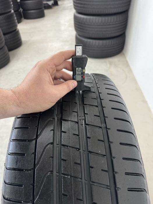 Jante Porsche Cayenne R21 E3 9Y Facelift Spyder Negru Originale Pirelli de vara 2024 90%