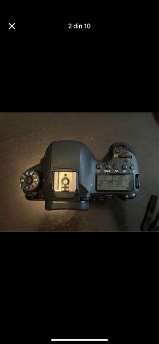 Canon 6D Mark II + Declanșator bliț.