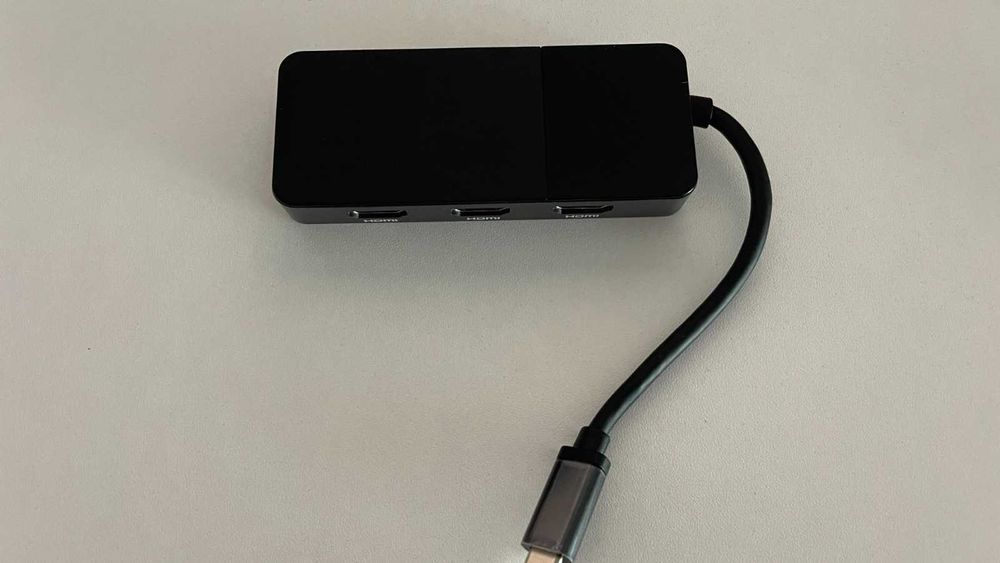 Adaptor / Spliter HDMI -  USB-C la 3 x HDMI 4K 60Hz MST, KU31HDMI11