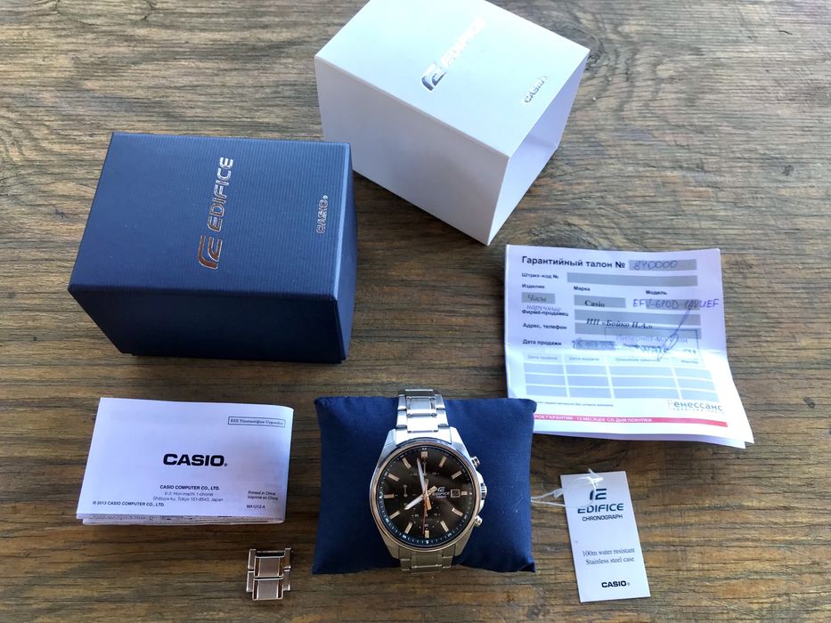 Casio   Edifice   efv-610d