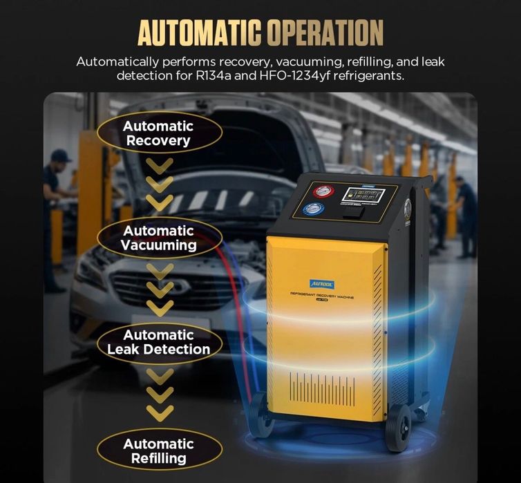 Машина за пълнене на автоклиматици