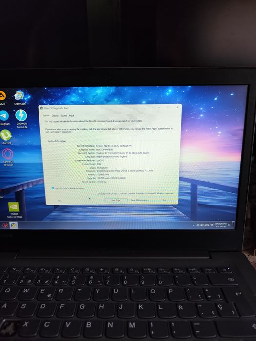 Vând leptop  lenovo