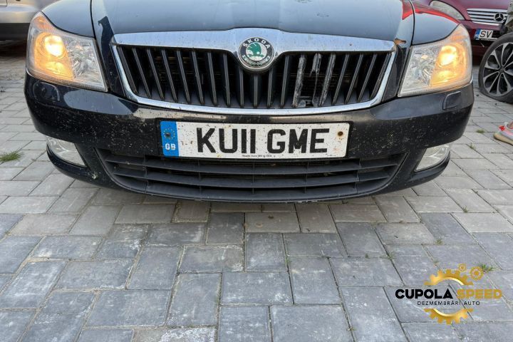 Bara fata culoare Negru LF9R Skoda Octavia 2 [facelift] [2008 - 2013]