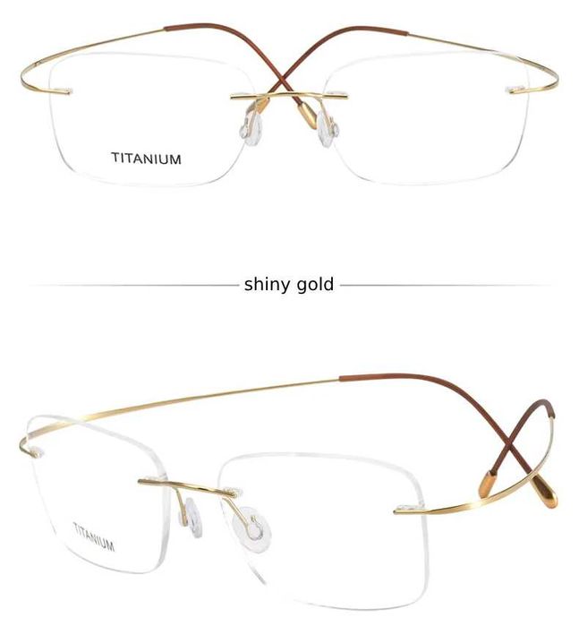 Tитаниеви рамки за очила. Цвят по избор/ (Silhouette - съвместими)