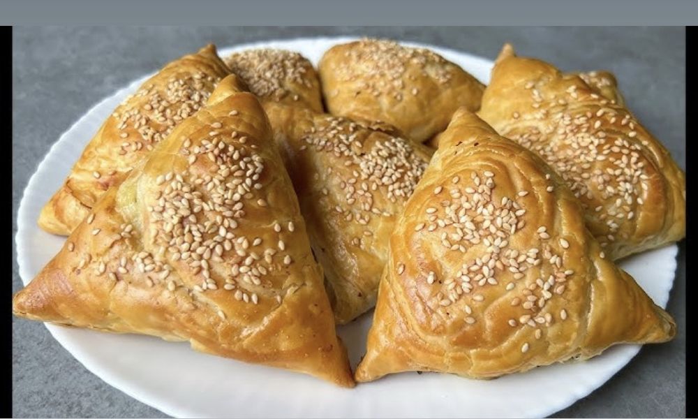 Уйгурская слоёная самса