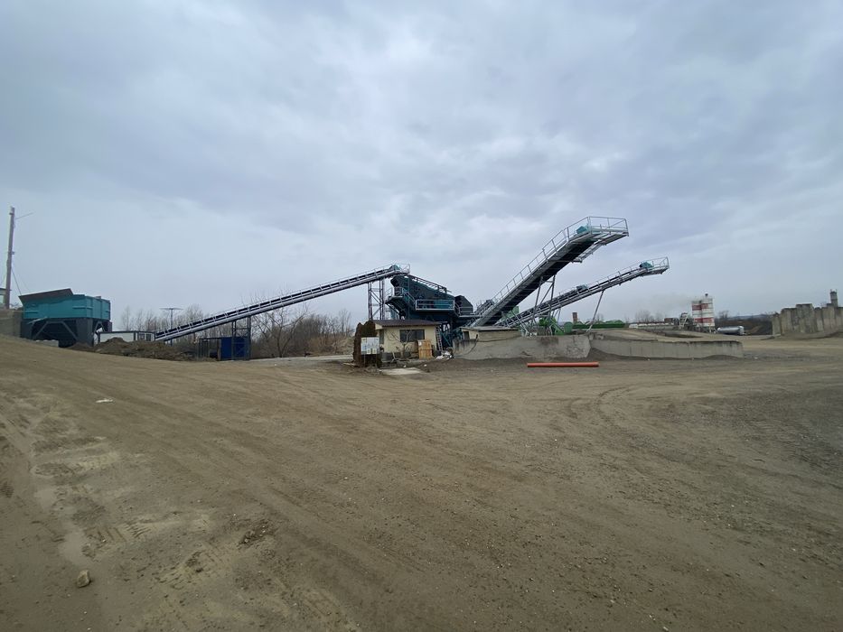 Statii sortare cu spalare, concasoare, hidrociclon,