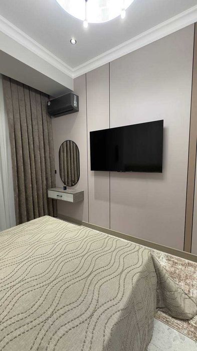 Квартира 52 м² с новым ремонтом в ЖК «Shinam»