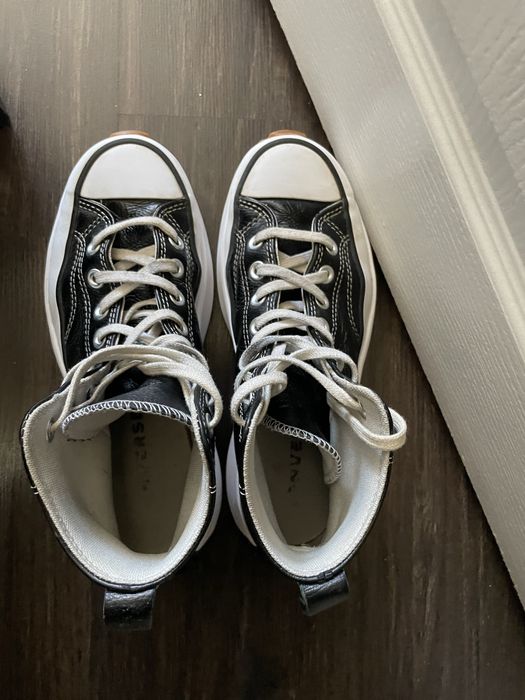 Кецове Converse високи кожени