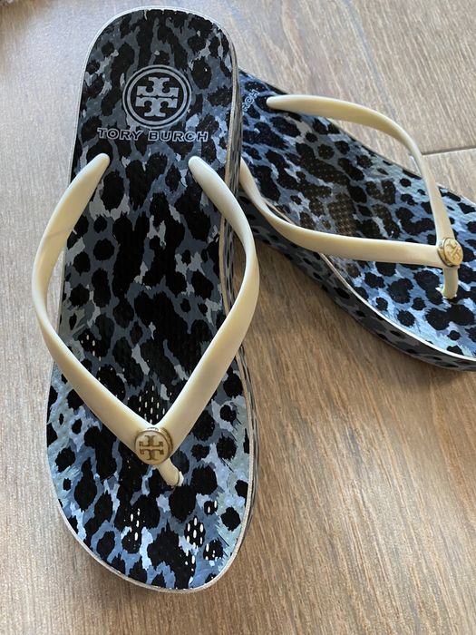 Sandale PRADA Italy toc transparent; Pantofi piele;Șlapi Tory Burch