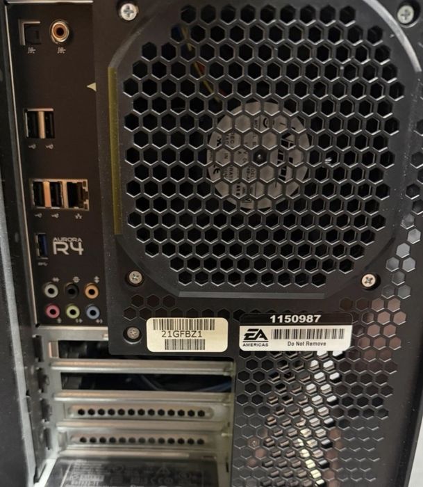 Alienware desktop pc R4