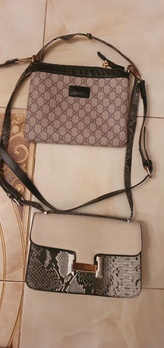 Сумочка  двухместная  кожа  с одним разделом с рисунком, клачь серебр.