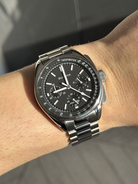 Ceas Bulova Lunar Pilot moonwatch Chronograph mecanism HAQ 262khz
