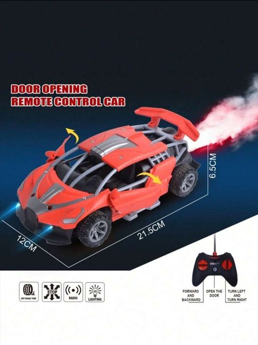 Най-новата кола с дистанционно управление с функция за пръскане,