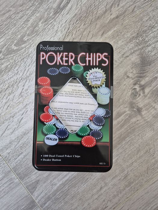 Set poker Texas Hold’em – 100 jetoane