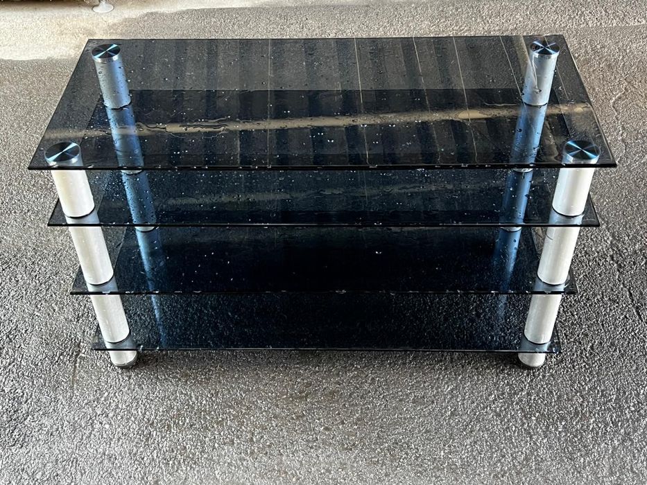 Стол стеклянный, 4-уровневый