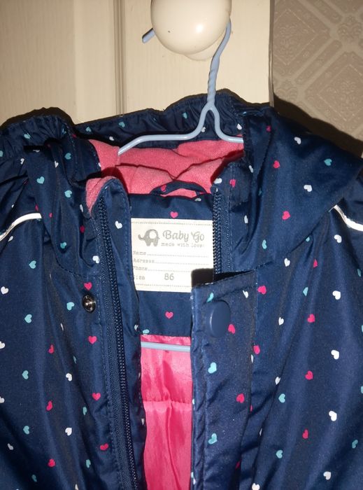 детский комбинезон весна осень