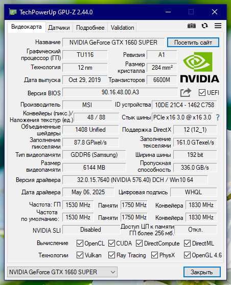 GTX1660 Super o'yinlar va montaj ishlari uchun Ideal videokarta