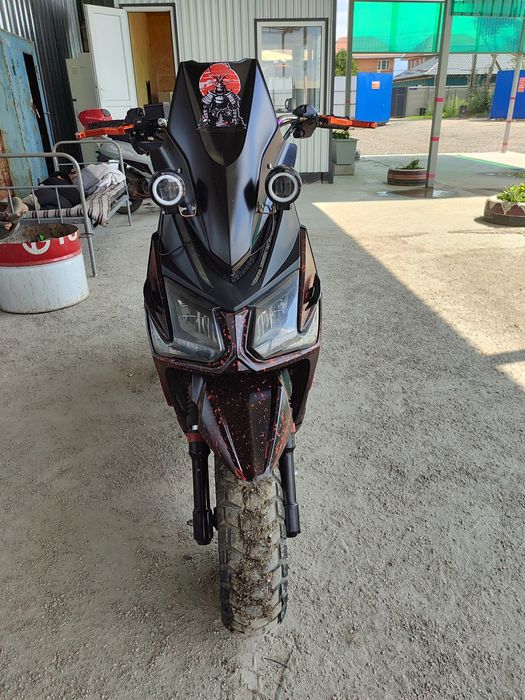 Мопед Самурай. 165 куб с покраской и доп фаром