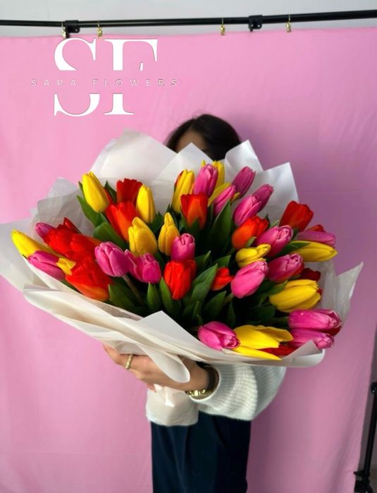 Тюльпаны свежие Алматы