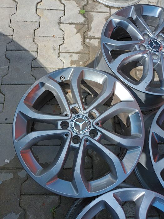 2jante aliaj 5x112 R17 originale mercedes c-class vito viano  b-class