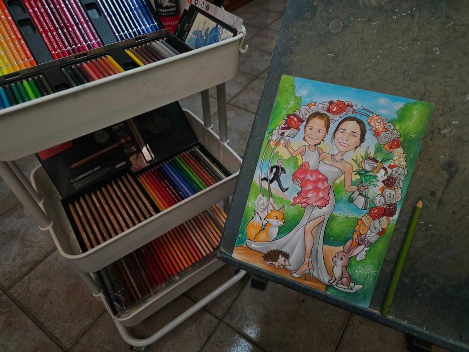 Ръчно Рисувани Карикатури