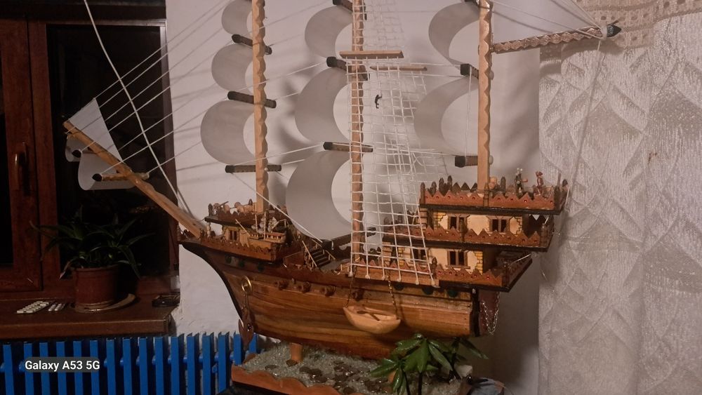 Корабль ручная работа