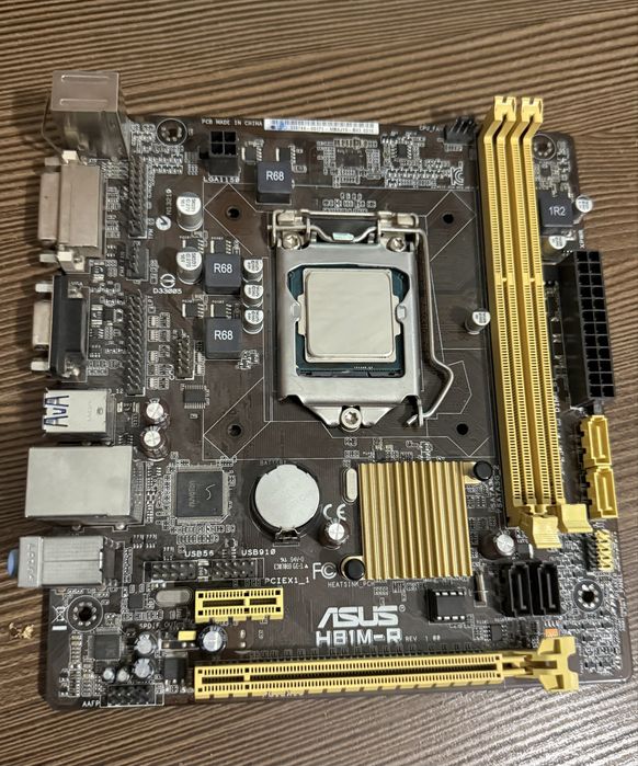 Комплект: процессор Intel G3260 + плата ASUS H81