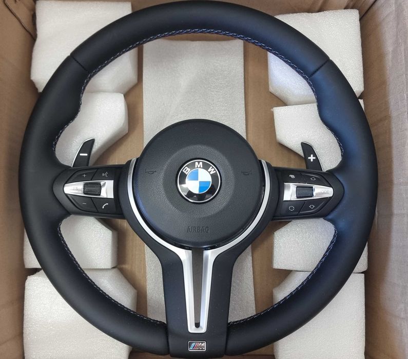 Volan BMW E90 E70 E80 – Stil M + Airbag / Padelele pot fi demontate