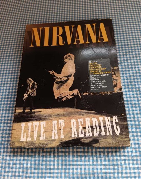 Kurt Cobain, Nirvana Live At Reading, rar, de coectie, emblematic Rock