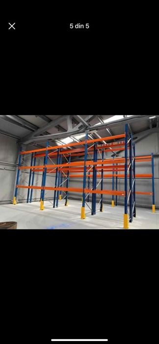 Rafturi metalice profesionale second-hand
