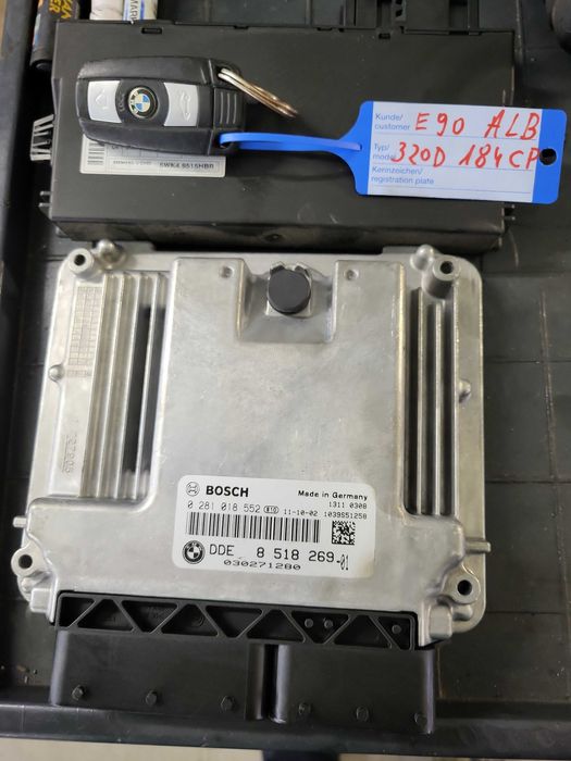 Kit pornire/calculator motor/dme bmw e90 320d 184 cp n47