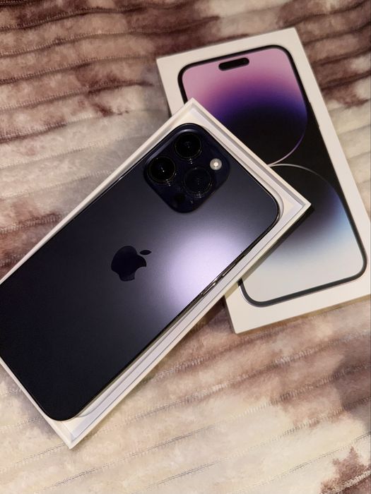 Продавам iPhone 14 Pro Max 128GB Deep Purple