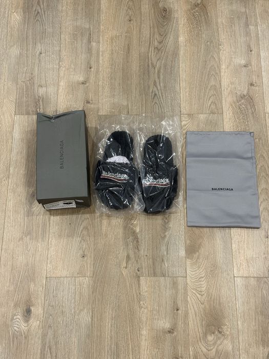 Balenciaga Furry Slide