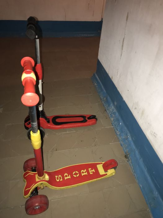 Самокат детский самокат складной