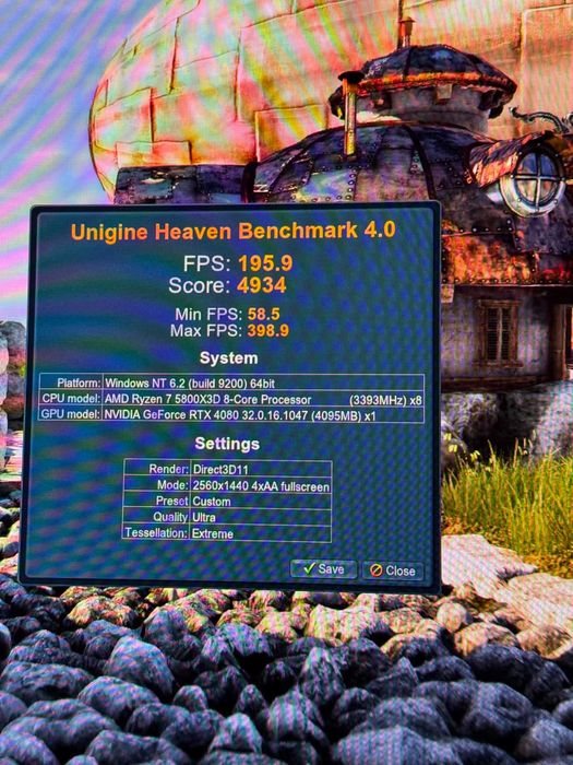 Геймърски компютър R7 5800X3D / RAM 32GB / RTX 4080