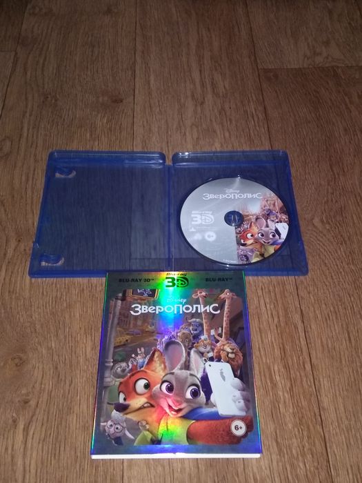 Продам мультфильм Зверополис 3D на Blu ray