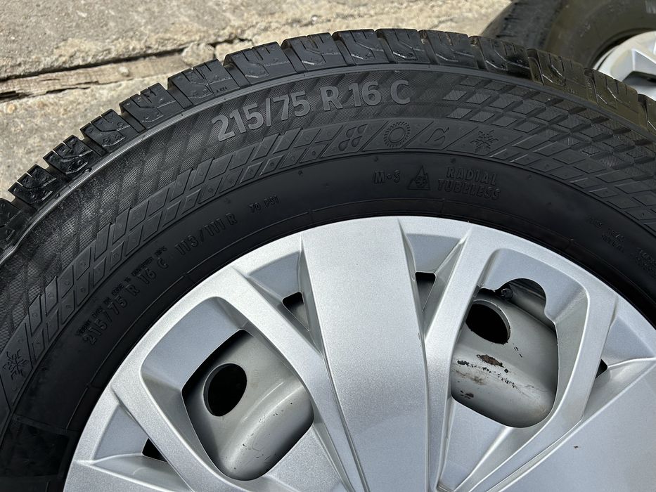 5x130 16 ски за fiat ducato 215 75 16c 4 сезони гумим