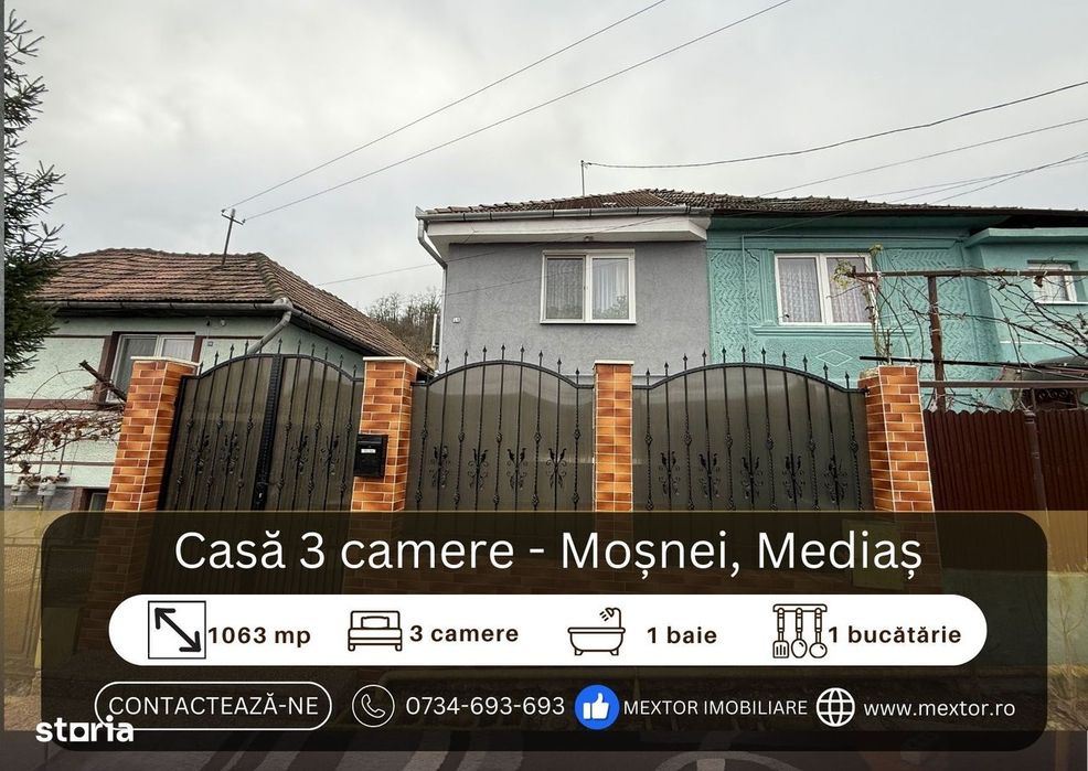 Casa 3 camere, Medias