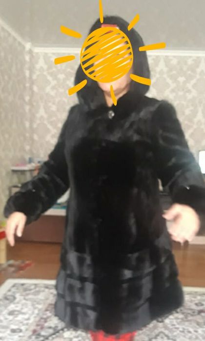 Шуба норка  красивая