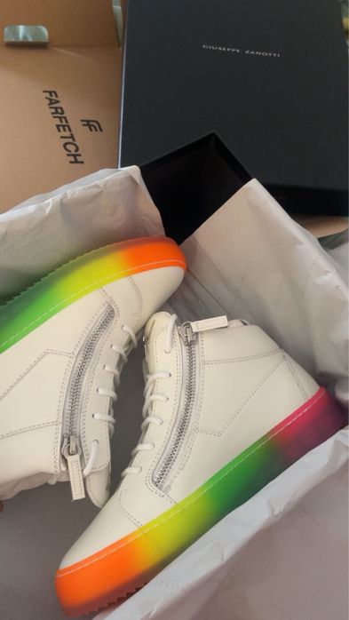 Giuseppe Zanotti Kriss Rainbow Sole mid-top