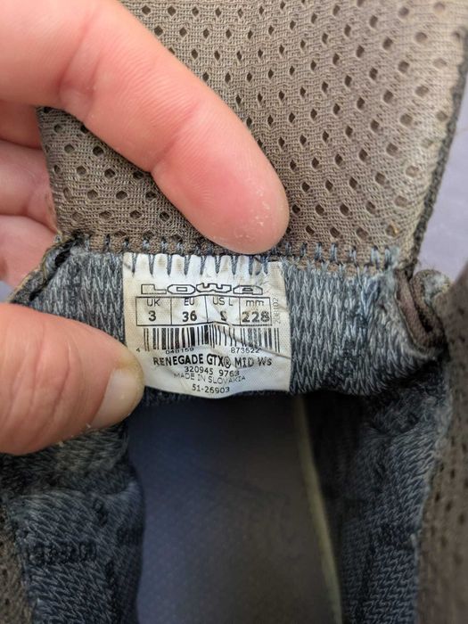 Bocanci Lowa Renegade Mid Goretex Woman