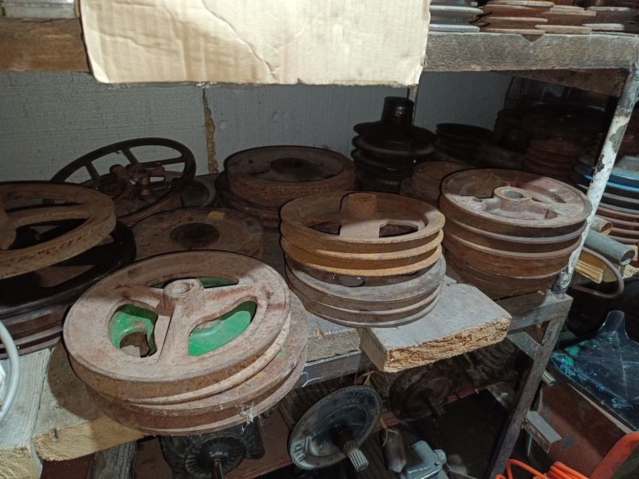 Шкивы разного размера